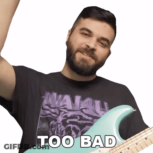 Andrew Baena Too Bad GIF