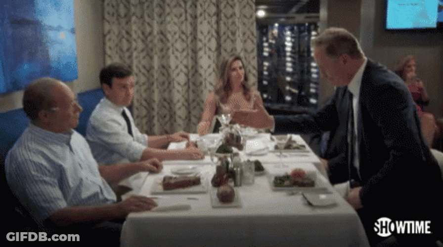Andrew Dice Clay Punched Man During Dinner GIF