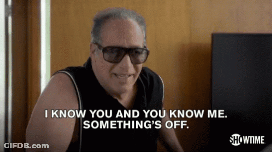 Andrew Dice Clay Something's Off GIF