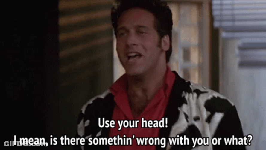 Andrew Dice Clay Use Your Head GIF