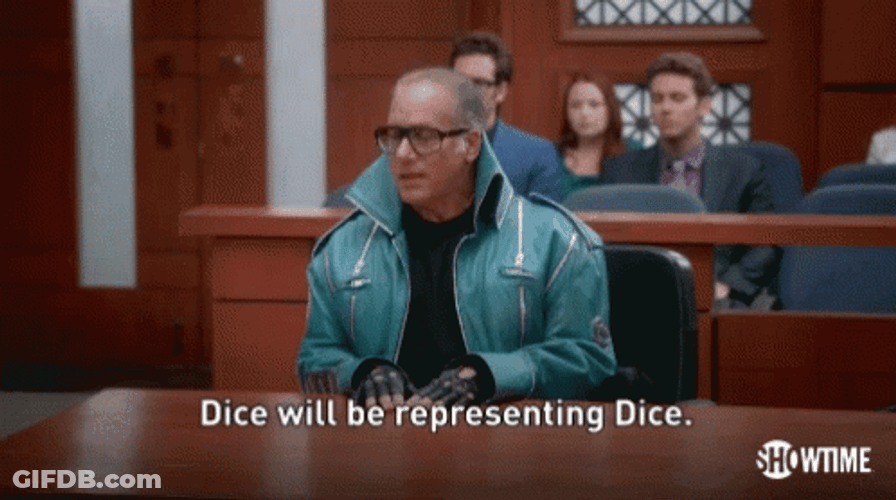 Andrew Dice Clay Will Be Representing Dice GIF