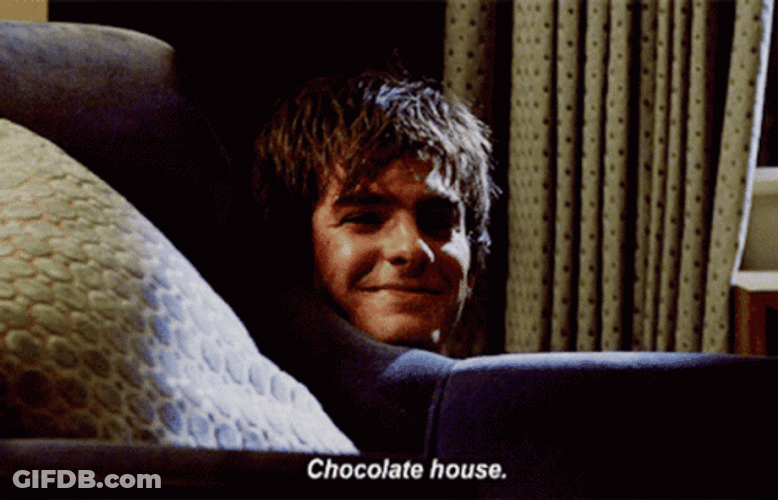 Andrew Garfield Chocolate House GIF