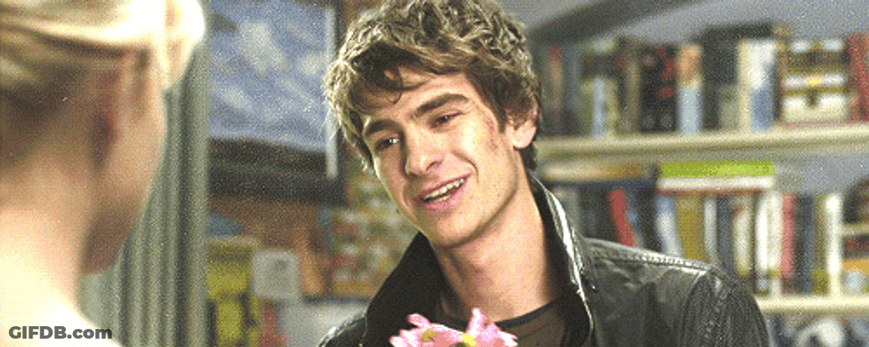 Andrew Garfield Flowers GIF