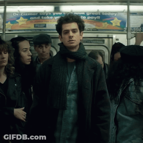 Andrew Garfield Jonathan Larson GIF