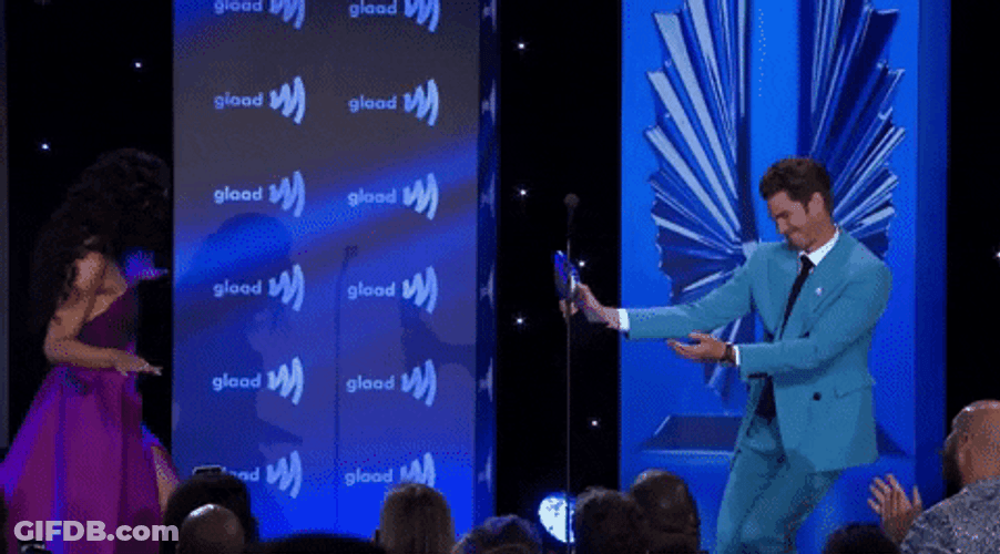 Andrew Garfield MJ Rodriguez GIF