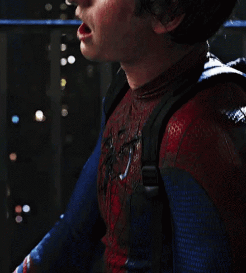 Andrew Garfield Spiderman In Pain GIF