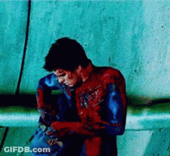 Andrew Garfield Spiderman Looking For Phone GIF