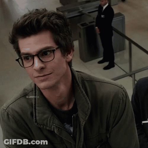 Andrew Garfield Spiderman Peter Parker GIF