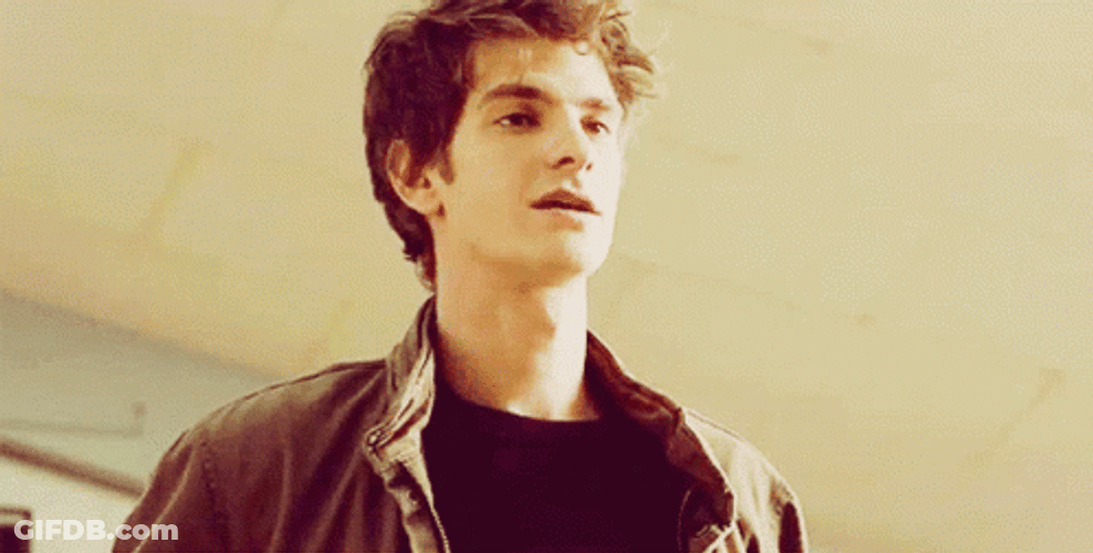 Andrew Garfield Spiderman Smile GIF