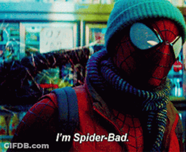 Andrew Garfield Spiderman Spider-Bad GIF