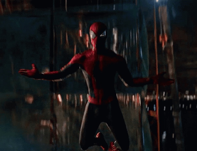 Andrew Garfield The Amazing Spiderman Lightning GIF