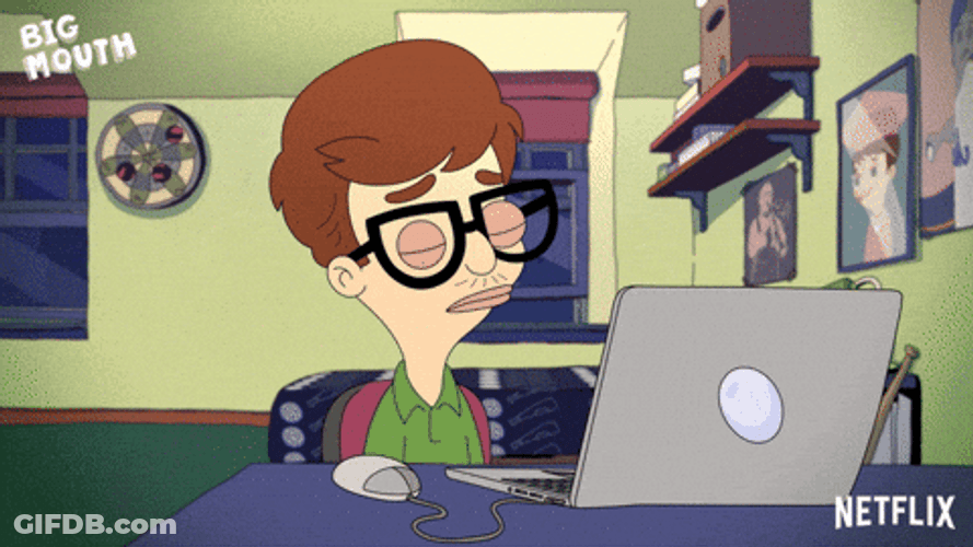 Andrew Glouberman Falls Asleep On Laptop Done And Done GIF