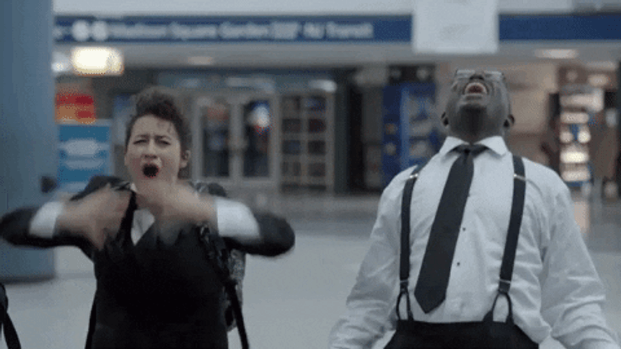 Andrew Lincoln And Hannibal Buress Why GIF