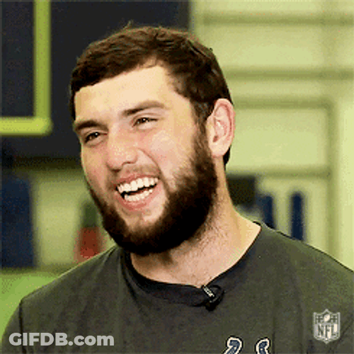 Andrew Luck C'mon Man GIF