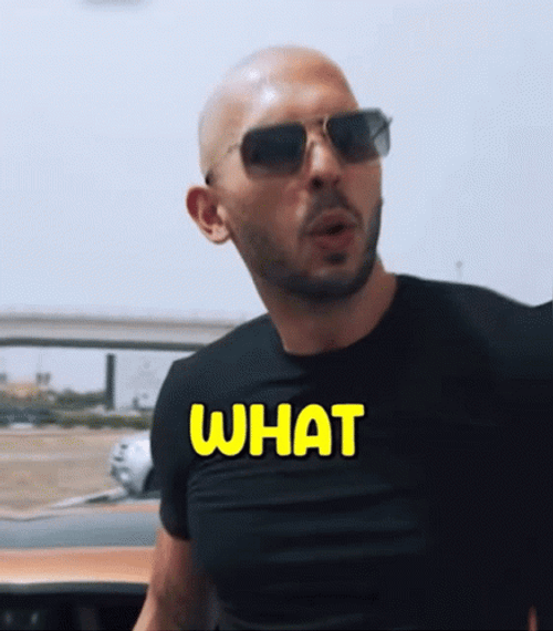 Andrew Tate Asking What Color Is Your Bugatti GIF
