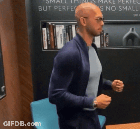 Andrew Tate Simple Dancing GIF