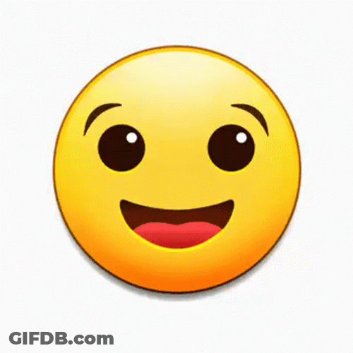 Android Winky Face Emoticon GIF