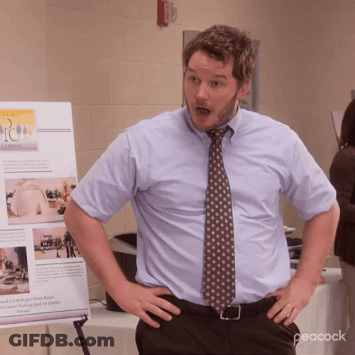 Andy Dwyer As Chris Pratt Parks And Recreation GIF