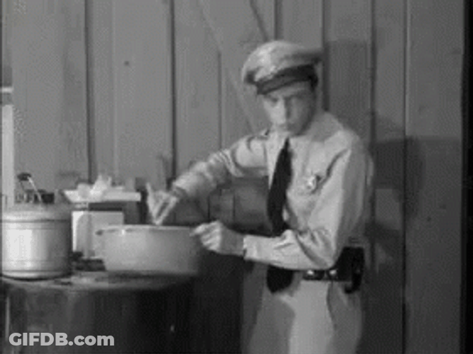 Andy Griffith Stirring The Pot GIF