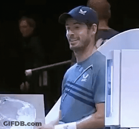 Andy Murray Double Thumbs Up GIF