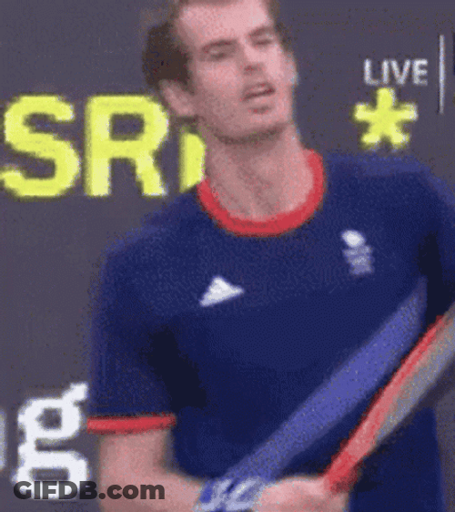 Andy Murray Hard Facepalm GIF