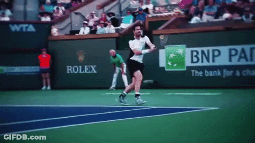 Andy Murray Playing GIF