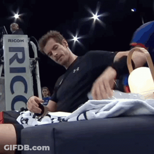 Andy Murray Shocked GIF