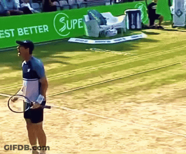 Andy Murray Stomping GIF
