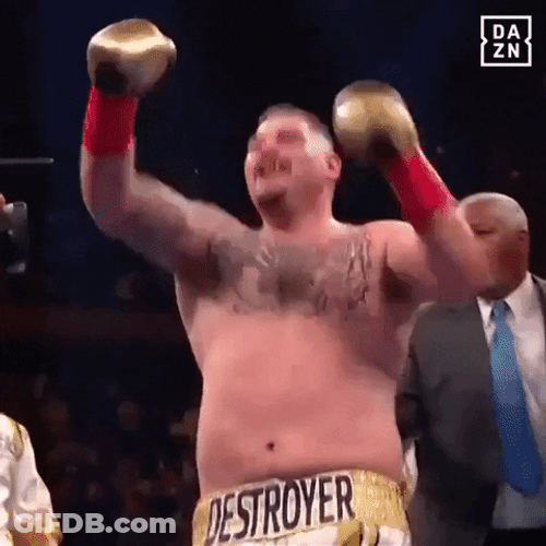 Andy Ruiz Fist Pump GIF