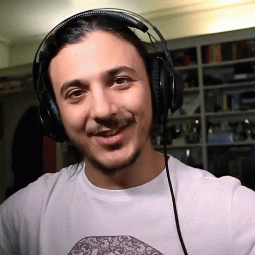 Anees Making Shout Out For Fans GIF