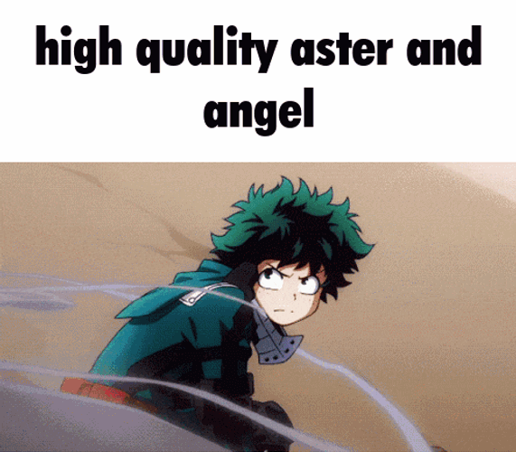 Angel And Aster Midoriya Izuku GIF
