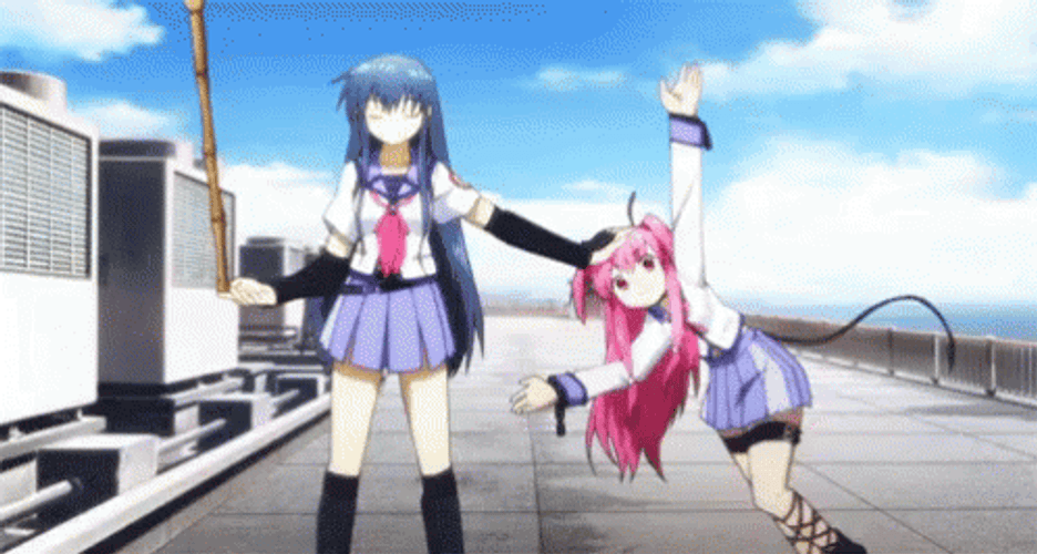 Angel Beats Can't Get It GIF