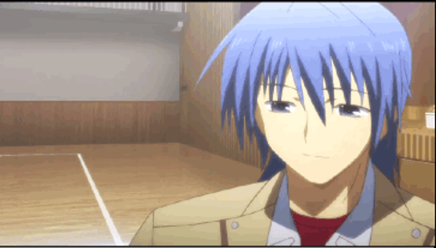 Angel Beats Hand Shake GIF