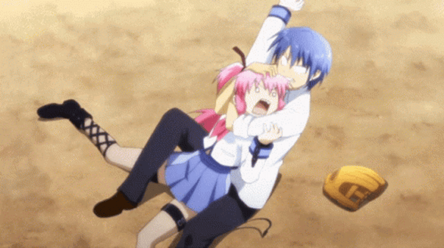 Angel Beats Quarrel GIF