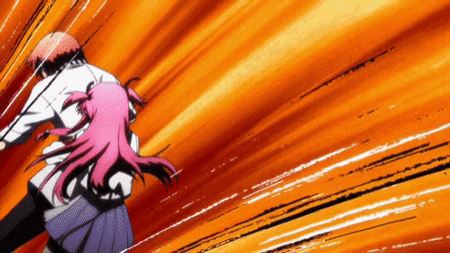 Angel Beats Take Down GIF