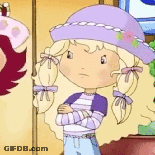 Angel Cake Strawberry Shortcake GIF