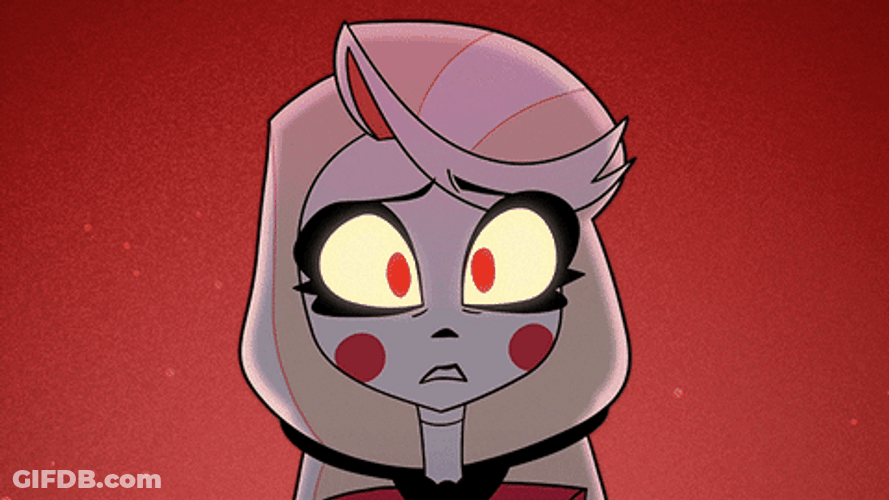 Angel Dust All Arrows Pointing GIF