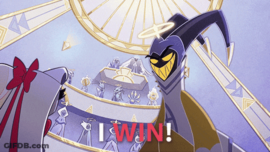 Angel Dust I Win GIF