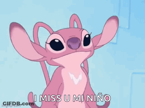 Angel From Lilo And Stitch I Miss U Mi Niño GIF