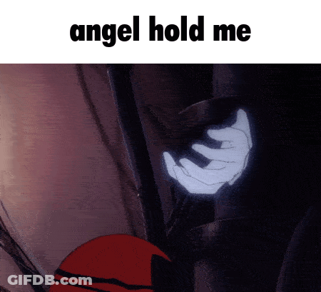Angel Hold Me Cartoon GIF