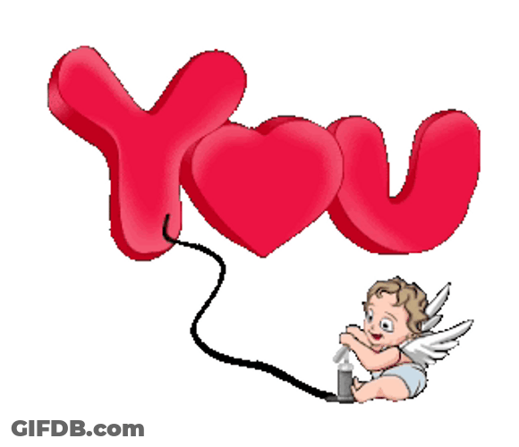 Angel Pumping Heart You GIF