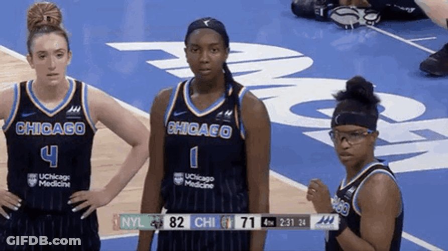 Angel Reese Confusing Stare GIF