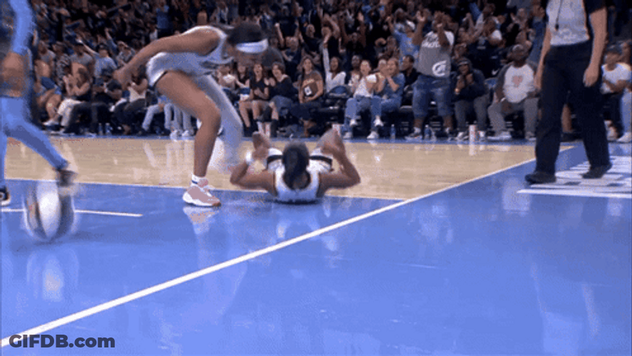 Angel Reese Fallen GIF