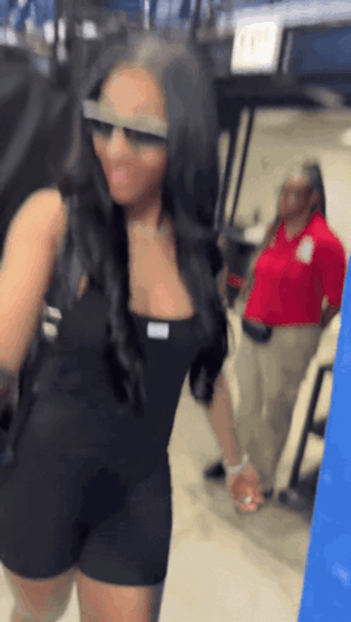 Angel Reese Fit Check GIF