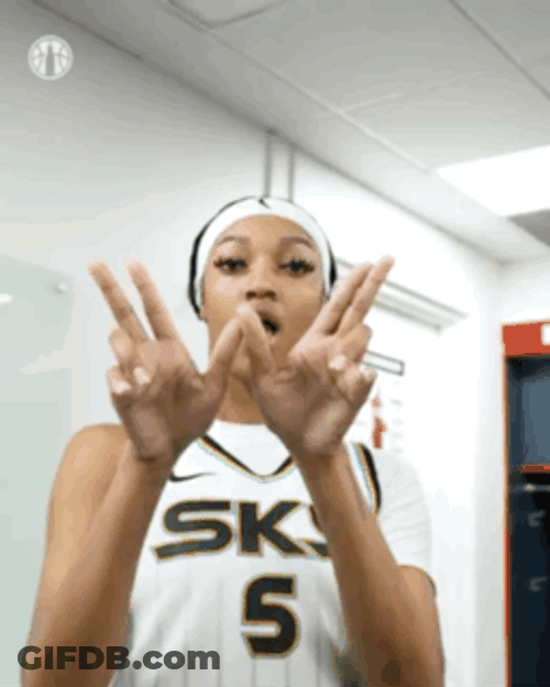 Angel Reese Winner GIF