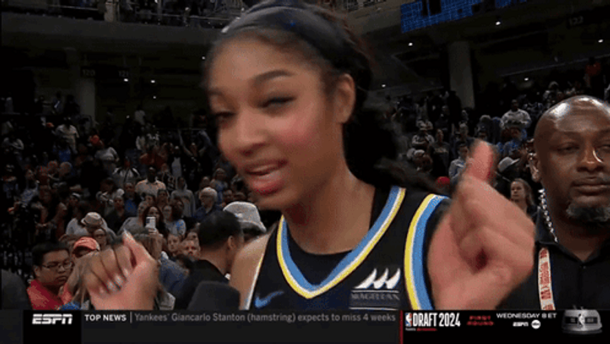 Angel Reese Winner Vibing Dance GIF