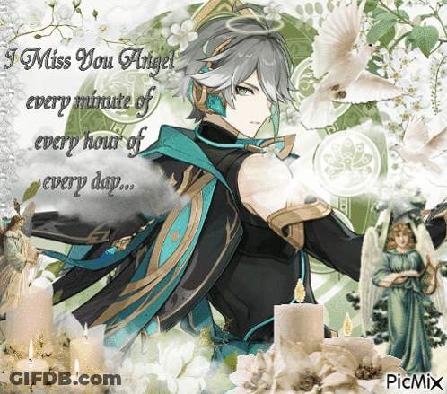 Angel Saying I Miss You Angel Every Minute GIF