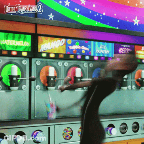 Angel Slurpee Machine GIF