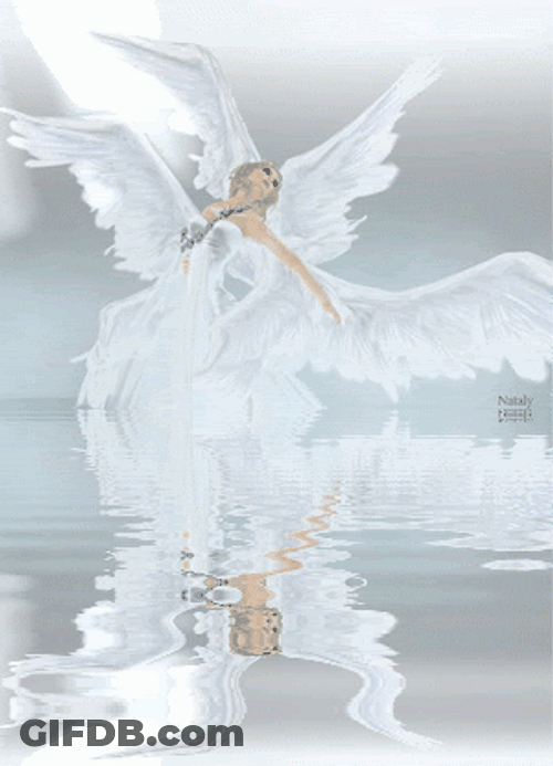 Angel Touching The Water GIF