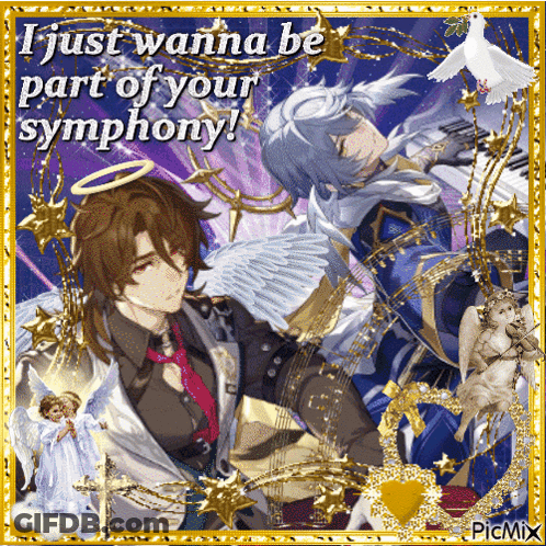 Angel Wings Man I Wanna Be Part Symphony GIF